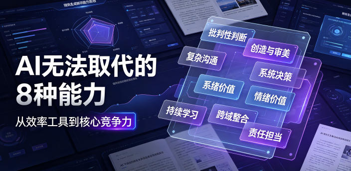 付费文章：AI无法取代的8种能力-云析科技